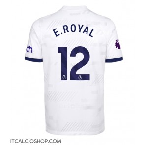 Tottenham Hotspur Emerson Royal #12 Prima Maglia 2023-24 Manica Corta